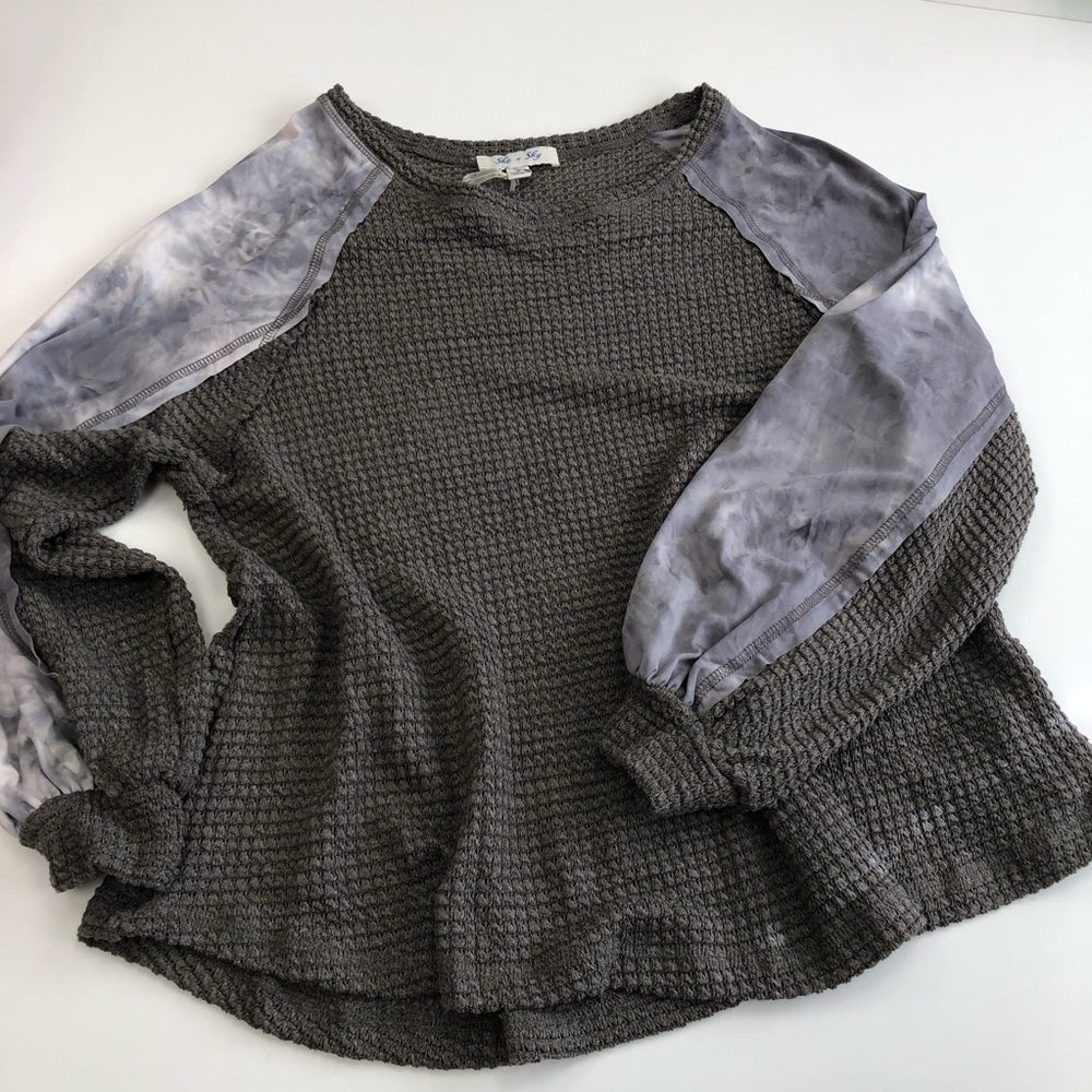 She + Sky long sleeve shirt